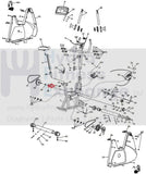 Schwinn 910i Elite Upright Bike Locking adjustment Pop Pin 98519-hydrafitnessparts