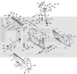 Schwinn 920i Elite Recumbent Bike RPM Speed Sensor Reed Switch 93923-hydrafitnessparts