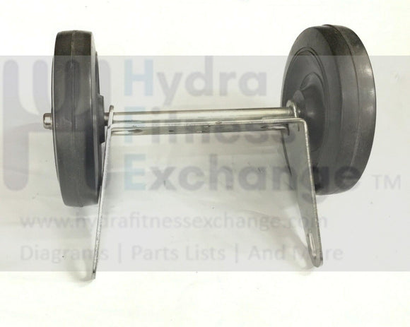 Schwinn Airdyne Classic Bike Roller Wheel With Bracket-hydrafitnessparts