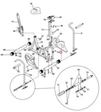 Schwinn Airdyne Evolution Pro/Comp Upright Bike Cam Washer 98067-hydrafitnessparts
