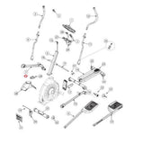 Schwinn Fitness 430 470 570E 570R 570T 570U Elliptical Right Leg 8011477-hydrafitnessparts