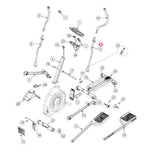 Schwinn Fitness 430i 430 Journey 4.0 Elliptical Left Lower Bar 8001002-hydrafitnessparts