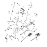 Schwinn Fitness 430i 430 Journey 4.0 Elliptical Right Lower Bar 8001010-hydrafitnessparts