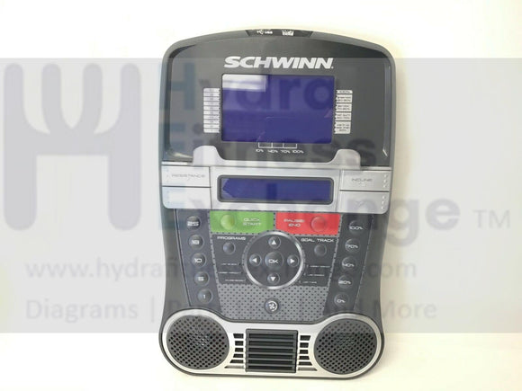Schwinn Journey 4.5 - 100383 470 - 100327 Elliptical Display Console Assembly-hydrafitnessparts