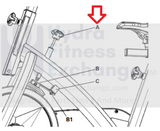 Schwinn Nautilus IC IC2 Stationary Bike Resistance Knob Assembly 1000514230 Formerly 004-7116-hydrafitnessparts