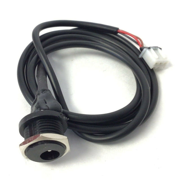 Schwinn Nautilus Residential Recumbent Bike Power Input Jack Wire Harness 18031-hydrafitnessparts
