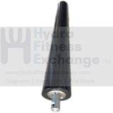 Schwinn Nautilus T616 T614 830 870 8.0t 8.5t Treadmill Rear Roller Idler-hydrafitnessparts