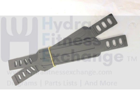 Schwinn Proform Nordictrack Reebok Gold's Gym Bike Pedal strap Pair-hydrafitnessparts