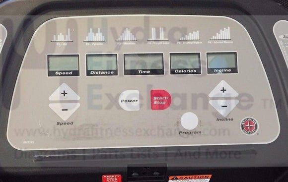 Schwinn Trimline Treadmill Upper Display Electronics Console-hydrafitnessparts