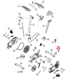 Schwinn Upright Bike Foot Height Adjustment 8001666-hydrafitnessparts