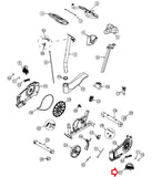 Schwinn Upright Bike Left Foot Pedal with Strap 8003334-hydrafitnessparts