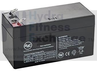 Sci Fit Elliptical Recumbent & Upright Bike Total & Upper Body Erg Replacement Battery P1564-hydrafitnessparts
