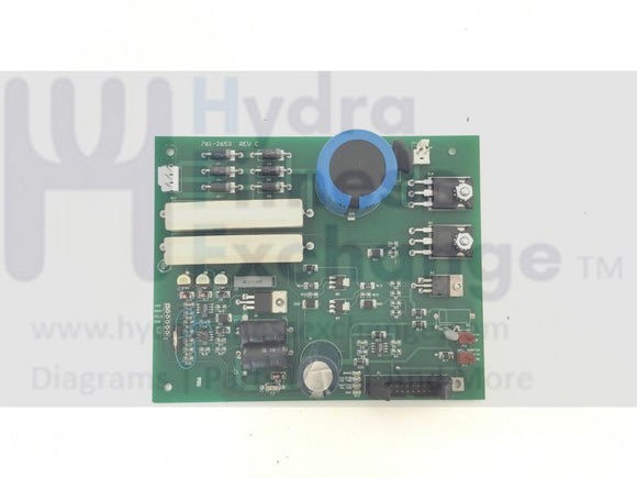 SciFit PRO1 Upper Body Erg Ergometer cycle Lower PCB Power Supply Board 761-2653-hydrafitnessparts