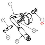 SciFit PRO100 PRO1000 Miscellaneous Cardio Pivot Bushing 5/8" P1173-hydrafitnessparts