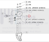 SciFit PRO100 PRO1000 PRO2 Miscellaneous Cardio Crank Hub Extended A3781-hydrafitnessparts