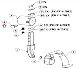 SciFit PRO100 PRO1000 PRO2 Miscellaneous Cardio Right Adjustment Pin Knob A5380-hydrafitnessparts
