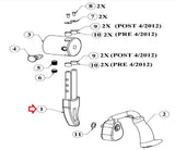 SciFit PRO100 PRO2 Miscellaneous Cardio Right Upper Crank and Arm Set A1870-hydrafitnessparts