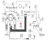 SciFit REX7000 REX7001 Recumbent Elliptical Rex Cable Assembly 132" A5194-hydrafitnessparts