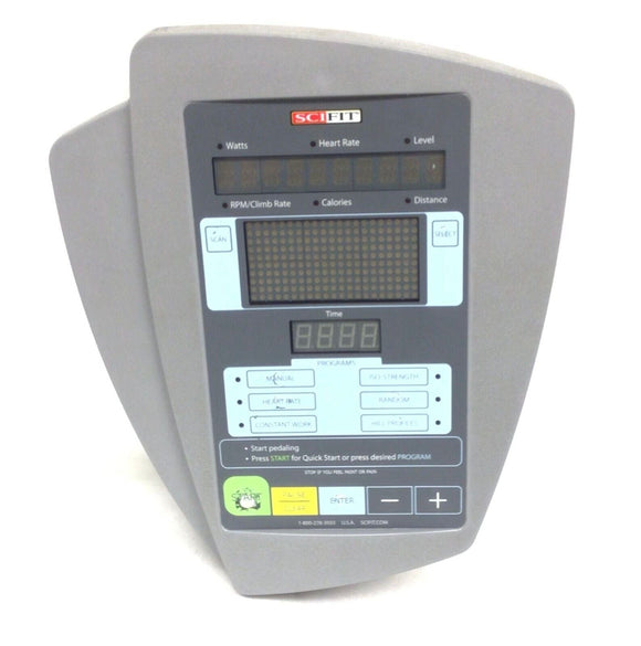 SciFit REX7000 Recumbent Elliptical Display Console Assembly LCD-EN-60601-01-hydrafitnessparts