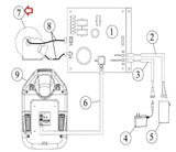 SciFit Recumbent Elliptical Magnetic Generator Brake Flywheel Assembly A3061-hydrafitnessparts