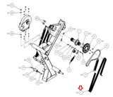 SciFit SONE03-PF SONE01-02-03 Stepper Step Primary Drive Belt Assembly A5164-hydrafitnessparts
