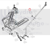 SciFit SONE03-PF SONE01 SONE02 SONE03 Stepper Handle Clamp Assembly A5624-hydrafitnessparts