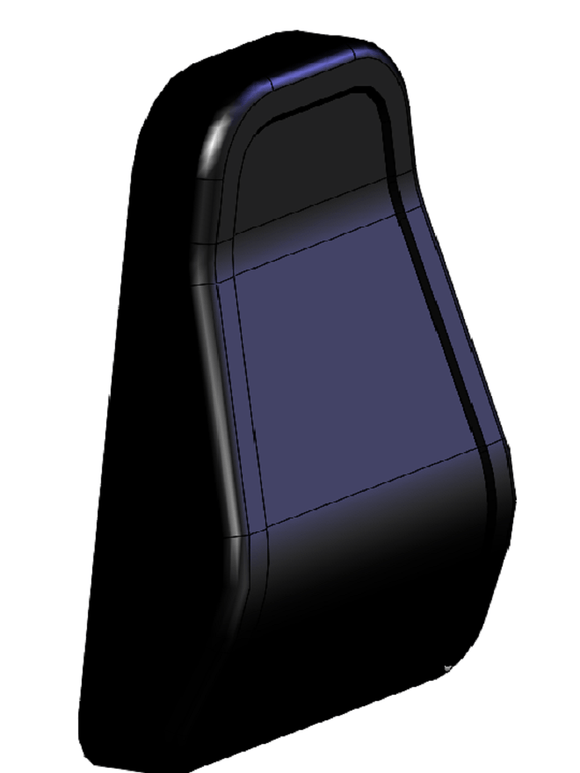 Scifit 1004R 7000R ID5500 Pro REX RS7000A Recumbent Bike Seat Back Pad P4436-hydrafitnessparts