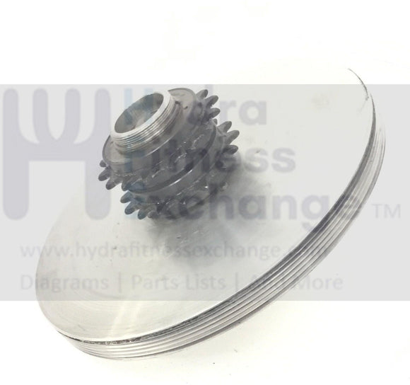 Scifit Pro II Pro 2 Pro 1000 Upper Cycle Hub Brake Pulley Drive Assembly-hydrafitnessparts