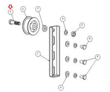 Scifit REX7000 Recumbent Elliptical Bolt 3/8"-16x1.75" 13110-hydrafitnessparts