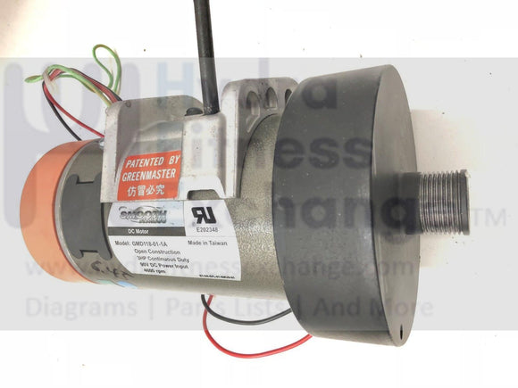 Smooth 6.45 Treadmill DC Drive Motor GMD118-01-1A E202348-hydrafitnessparts