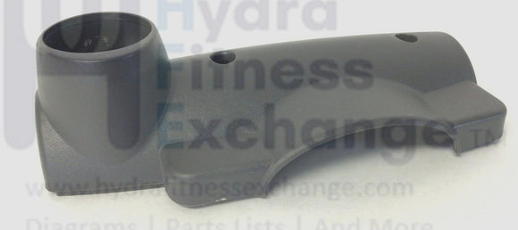 Smooth Fitness 5.25 Version 1 Treadmill Left Handlebar Inner Cover 5.25-08-hydrafitnessparts