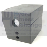 Smooth Fitness 5.25 Version 1 Treadmill Right Deck Rear Roller Endcap 5.25-38-hydrafitnessparts