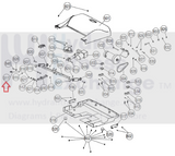 Smooth Fitness 5.45 Treadmill Storage Safety Latch Shock 5.45‐511-hydrafitnessparts