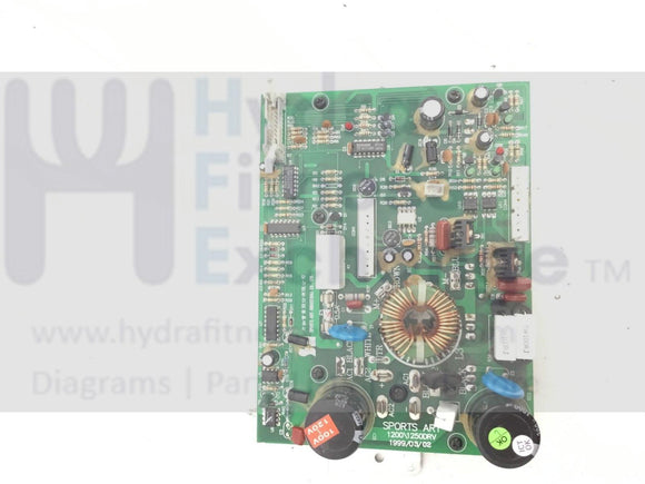 Smooth Fitness 5.5 HR Treadmill Lower Motor Control Board Controller-hydrafitnessparts