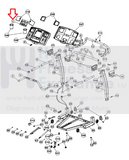 Smooth Fitness 6.25 Treadmill Display Console Electronic Circuit Board 6.25-01-hydrafitnessparts