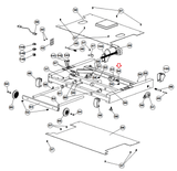 Smooth Fitness 9.25x Treadmill Bolt M8-1.25x70mm 9.25X-54-hydrafitnessparts