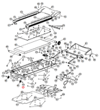 Smooth Fitness 9.25x Treadmill Chrome Button Head Screw M10-1.5x45mm 9.25X-119-hydrafitnessparts