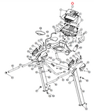 Smooth Fitness 9.25x Treadmill Display Console Panel Computer 9.2X-01-hydrafitnessparts