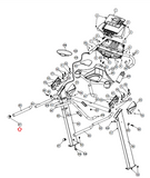 Smooth Fitness 9.25x Treadmill Handlebar End Cap 9.25X-27-hydrafitnessparts