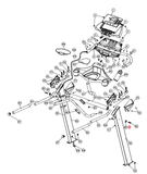 Smooth Fitness 9.25x Treadmill Metal Cap 9.25X-29-hydrafitnessparts