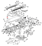 Smooth Fitness 9.25x Treadmill OEM Walking Running Belt Treadbelt 9.25X-84-hydrafitnessparts