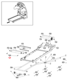 Smooth Fitness 9.45ST Motorized Treadmill Bolt M8-1.25-70.0mm 9.45ST-834-hydrafitnessparts