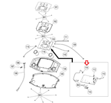 Smooth Fitness 9.45ST Motorized Treadmill Motion Control Board Wire 9.45ST-114-hydrafitnessparts