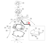 Smooth Fitness 9.45ST Motorized Treadmill Motion Control Sensor Wire 9.45ST-115-hydrafitnessparts