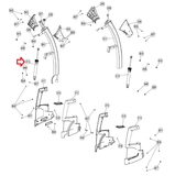 Smooth Fitness 9.45ST Motorized Treadmill Storage Safety Latch Shock 9.45ST-310-hydrafitnessparts