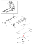 Smooth Fitness 9.45st Treadmill Fixed Block 9.45ST-822-hydrafitnessparts
