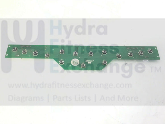 Smooth Fitness 9.56 LC Treadmill Touch Pad Button Circuit Board-hydrafitnessparts