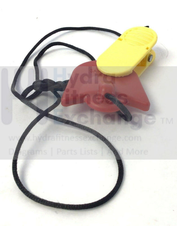 Smooth Fitness 9.65 LC Treadmill Magnetic Safety Key Lanyard 9.65LCi-70-hydrafitnessparts
