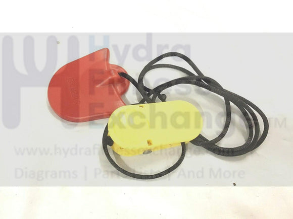 Smooth Fitness 9.65 LC or 9.65 LCi Treadmill Safety Key Lanyard-hydrafitnessparts