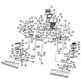 Smooth Fitness CE 7.4 Elliptical Dead Shaft Pivot Cover CE7.4-013-hydrafitnessparts